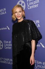 CATE BLANCHETT at 47th Chaplin Award in New York 04/25/2022