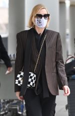 CATE BLANCHETT at JFK Airport in New York 04/25/2022