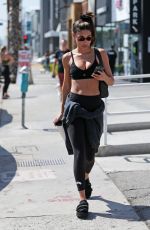 CHANTEL JEFFRIES Leaves Pilates Class in West Hollywood 0405/2022