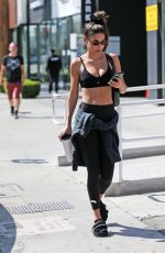 CHANTEL JEFFRIES Leaves Pilates Class in West Hollywood 0405/2022