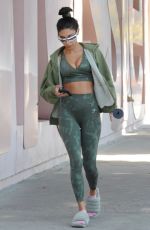 CHANTEL JEFFRIES Out After Workout in Los Angeles 03/28/2022