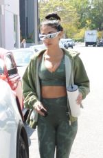 CHANTEL JEFFRIES Out After Workout in Los Angeles 03/28/2022