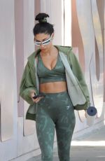 CHANTEL JEFFRIES Out After Workout in Los Angeles 03/28/2022