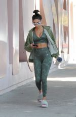 CHANTEL JEFFRIES Out After Workout in Los Angeles 03/28/2022