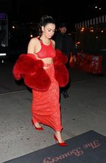 CHARLI XCX Arrives at BOA Steakhouse in New York 04/23/2022