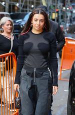 CHARLI XCX Arrives at Manhattan Center in New York 04/22/2022