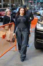 CHARLI XCX Arrives at Manhattan Center in New York 04/22/2022
