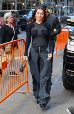 CHARLI XCX Arrives at Manhattan Center in New York 04/22/2022