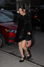 CHARLI XCX Arrives Back at Her Hotel in New York 04/22/2022