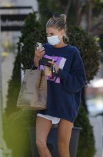CHARLOTTE MCKINNEY Out Shopping for Groceries in Santa Monica 04/26/2022