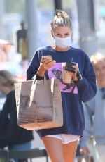 CHARLOTTE MCKINNEY Out Shopping for Groceries in Santa Monica 04/26/2022