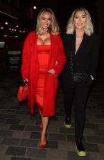CHLOE and DEMI SIMS Night Out at Mano Heddon Street in London 03/31/2022
