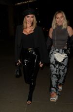 CHLOE and DEMI SIMS Night Out in London 04/10/2022