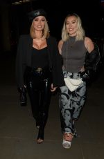 CHLOE and DEMI SIMS Night Out in London 04/10/2022