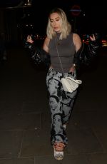 CHLOE and DEMI SIMS Night Out in London 04/10/2022