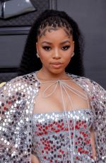CHLOE BAILEY at 64th Annual Grammy Awards in Las Vegas 04/03/2022
