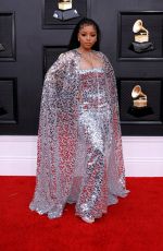 CHLOE BAILEY at 64th Annual Grammy Awards in Las Vegas 04/03/2022