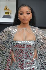 CHLOE BAILEY at 64th Annual Grammy Awards in Las Vegas 04/03/2022