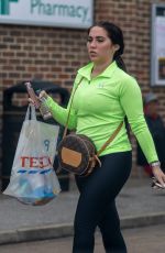 CHLOE BROCKETT Out Shopping in Essex 04/09/2022