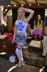 CHLOE CHERRY Hosts Galore x Ntwrk Ranch Coachella Party in Palm Springs 04/15/2022