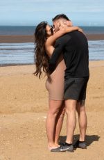 CHLOE FERRY and Johnny Wilbo Out at a Beach in Norfolk 03/30/2022
