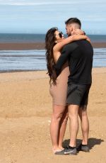 CHLOE FERRY and Johnny Wilbo Out at a Beach in Norfolk 03/30/2022