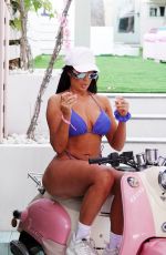 CHLOE FERRY in Bikini at a Photoshoot for www.FerryBody.com in Ibiza 04/24/2022
