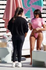 CHLOE FERRY in Pink at a Photoshoot in Ibiza 04/25/2022