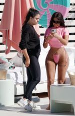 CHLOE FERRY in Pink at a Photoshoot in Ibiza 04/25/2022
