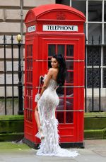 CHLOE KHAN Out and About in Liverpool 04/12/2022