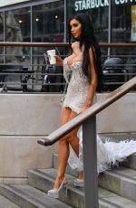 CHLOE KHAN Out and About in Liverpool 04/12/2022