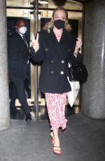 CHLOE SEVIGNY Leaves Her Hotel in New York 04/21/2022