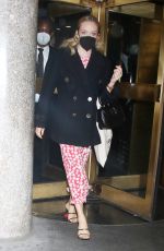 CHLOE SEVIGNY Leaves Her Hotel in New York 04/21/2022