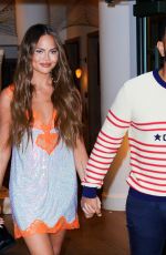CHRISSY TEIGEN and John Legend Leaves Their Hotel in New York 04/25/2022