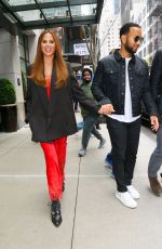 CHRISSY TEIGEN and John Legend Out in New York 04/26/2022