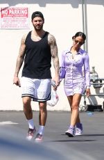 CHRISTINA MILIAN and Matt Pokora Out in West Hollywood 04/06/2022