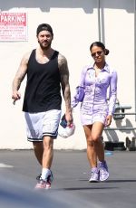 CHRISTINA MILIAN and Matt Pokora Out in West Hollywood 04/06/2022