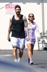 CHRISTINA MILIAN and Matt Pokora Out in West Hollywood 04/06/2022