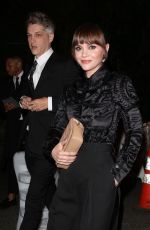 CHRISTINA RICCI Arrives at a Burberry Party in Los Angeles 04/20/2022