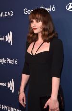 CHRISTINA RICCI at 33rd Annual Glaad Media Awards in Beverly Hills 04/02/2022