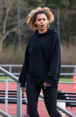CHRISTINE MCGUINNESS, CHLOE BURROWS, PHOENIX CHI, CHELCEE GRIMES, LUCREZIA MILLARINI and MANPREET SHARMA at The Games Week 2 Starts Filming in London 03/28/2022