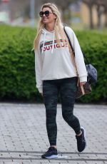 CHRISTINE MCGUINNESS, OLIVIA ATTWOOD, CHLOE BURROWS and LUCREZIA MILLARINI Training for ITV