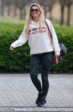 CHRISTINE MCGUINNESS, OLIVIA ATTWOOD, CHLOE BURROWS and LUCREZIA MILLARINI Training for ITV