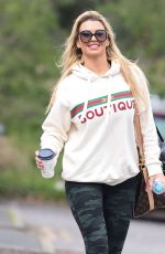 CHRISTINE MCGUINNESS, OLIVIA ATTWOOD, CHLOE BURROWS and LUCREZIA MILLARINI Training for ITV
