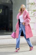 CHRISTINE QUINN at a Photoshoot in Los Angeles 04/05/2022