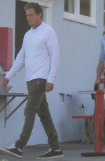 CINDY CRAWFORD and Rande Gerber Arrives at a Seafood Restaurant in Malibu 04/04/2022