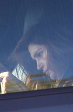 CINDY CRAWFORD Gets Stuck in Los Angeles Traffic 04/19/2022