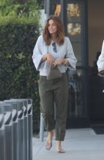 CINDY CRAWFORD Out Shopping with a Friend at Bleusalt in Malibu 04/06/2022