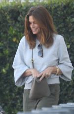 CINDY CRAWFORD Out Shopping with a Friend at Bleusalt in Malibu 04/06/2022