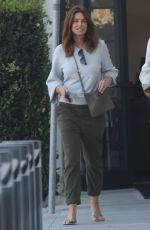 CINDY CRAWFORD Out Shopping with a Friend at Bleusalt in Malibu 04/06/2022